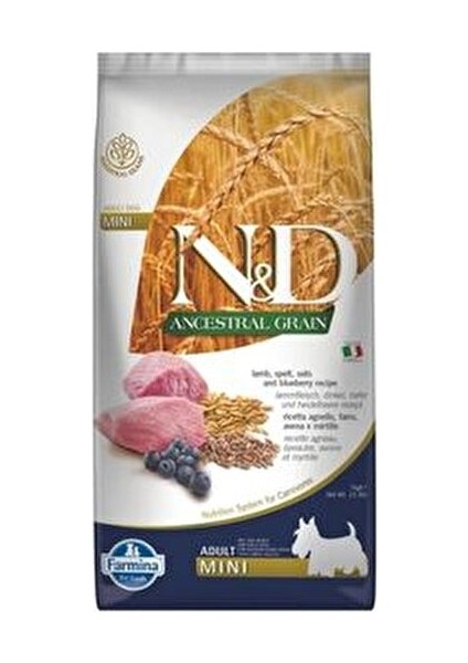 Düşük Tahıllı Kuzu Etli Küçük Irk Yetişkin Köpek Maması 7 Kg Süper Premium fiyatları