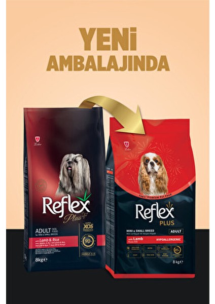 8 kg Kuzu Etli ve Pirinçli Yetişkin Köpek Maması Küçük Irk İçin Süper Premium modelleri