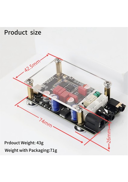 QCC5125 Bluetooth 5.1 Kayıpsız Dekorder Kart Aptx Ldac Kablosuz Adaptörü Kayıpsız Hd Ses Kalitesi Ses Kodlayıcı Kartı (Yurt Dışından) fiyatları