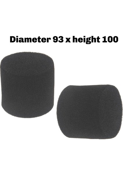 2pcs Hoparlör Portu Tüpleri Için Sünger Fişleri Bas Refleks Tüpleri Hoparlör Woofer Havalandırmaları Bas Fazı 93X100MM (Yurt Dışından) modelleri