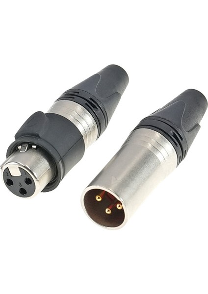 3-Yolu Su Geçirmez Xlr Mikrofon Ses Fişi Xlr Dengeli Kafa Kadın Iplik Kabuğu, A (Yurt Dışından) indirimleri