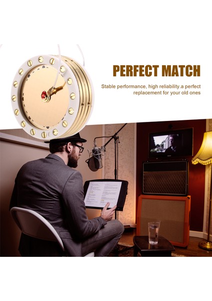 Uzmanlık Kaydı Için 34MM Büyük Diyafram Kondenser Kapsül Çekirdek Mikrofon Kapsülü (Yurt Dışından) indirimleri