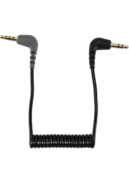 Ayarlanabilir Trs - Trrs Mikrofon Kablosu Yedek Yay Baharık Tel Bağlantı Kablosu Hattı Rode Sc7 Için (Yurt Dışından)