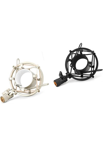 Mikrofonlar Için Evrensel Şok Montajı 45MM-52MM Yüksek Uyumluluk Mikrofon Tutucu Anti-Vibrasyon Süspansiyonu B (Yurt Dışından) fırsatları