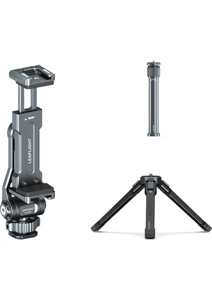 Kamera Sıcak Ayakkabı Telefon Tutucu Monitörü Tripod Adaptör Iphone Samsung Dslr Kamera Mikrofonu Için Çift Soğuk Ayakkabı ile (Yurt Dışından) fiyatları