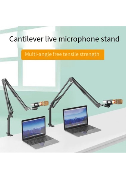 35CM Yükseklik Artış Model Mikrofon Boom Kol Masa Podcasting, Video Oyunları, Radyo ve Stüdyo Audio Için Stand Standı, B (Yurt Dışından) modelleri