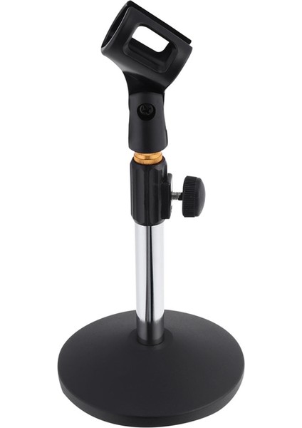 Mikrofon Stand Metal Base Base Desktop Braketi Ev Canlı Yayın Online Konferansı (Yurt Dışından)