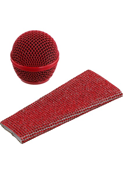 Sparkle Mikrofon Kılıf Kablolu Mikrofonlar Için Kırmızı (Yurt Dışından) fiyatları