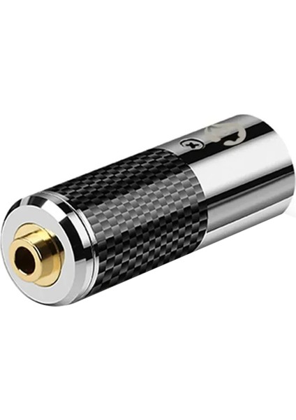 Dac Kod Çözücü 4 Pin Xlr Konektörü 3,5 2.5 4.4 mm Jak Fişi Ses Adaptörü Erkek Dişi Dönüştürücü Karbon Fiber Kabuğu 4.4 mm (Yurt Dışından)