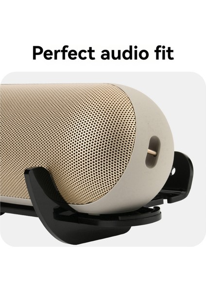 Beats Hap 2024 Ses Duvar Montajı Akrilik Hoparlör Duvar Montaj Yüzen Raf Duvarı Monte Yatay Braket B (Yurt Dışından)
