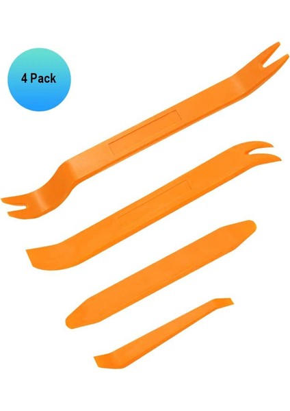 4pcs Otomatik Döşeme Çıkarma Pry Alet Seti Araba Iç Kapı Paneli, Döşeme, Ses ve Gösterge Tablosu Sökme Spudger Meraklı Kiti (Yurt Dışından) fırsatları