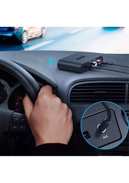 Bluetooth Alıcı 5.3 Kablosuz Adaptör Aux Cep Telefonu Ses Çıkışı Rca Eski Stil Ses Amplifikatörü USB Player (Yurt Dışından) indirimleri