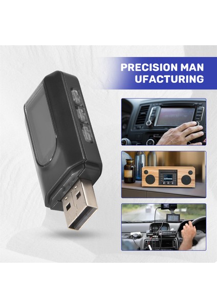 Bluetooth 5.0 Verici ve Alıcı, Pc Tv Araba Kulaklıkları Için LCD Ekran 3,5mm Aux USB Stereo ile 2&#39;den 2&#39;si Kablosuz Adaptör (Yurt Dışından) indirimleri