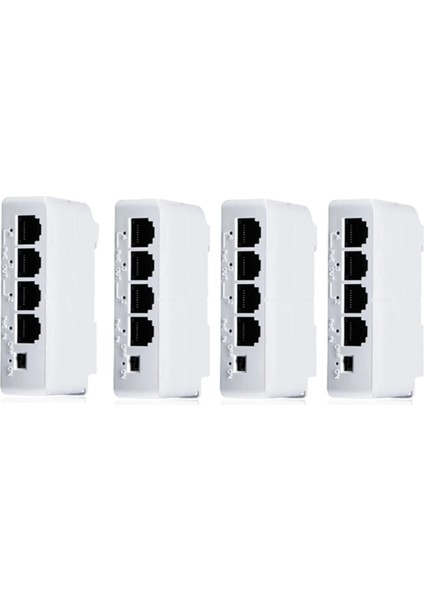 4pcs 4 Bağlantı Noktası 1 Ila 3 Bağlantı Noktası Poe Extive Pasif Basamaklı IEEE802.3AF Ip Şanzıman Tekrarlayıcı Anahtarı Için 100 Mbs Nvr Ip (Yurt Dışından) indirimleri