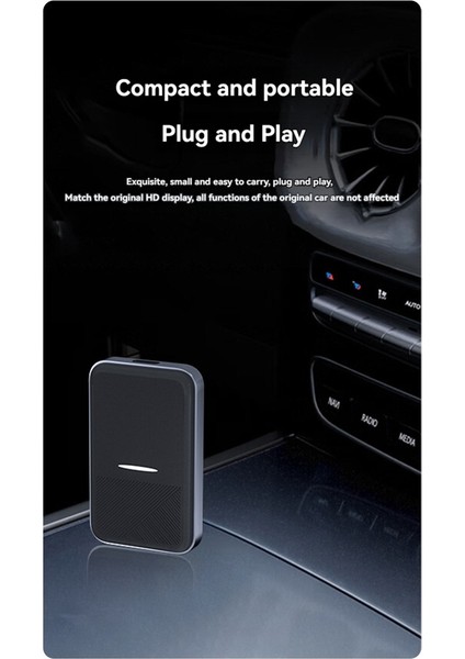 Kablosuz Carplay Adaptör Bağlantısı Bağlantısı ve Kablolu Arabalar Için Oynat (Yurt Dışından) fırsatları