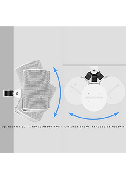 Sonos Era 100 Için Duvar Montaj Braketi, Kablosuz Hoparlör Uzay Tasarrufu Akıllı Ev Metal Duvar Stand Tutucu, Beyaz (Yurt Dışından) fırsatları