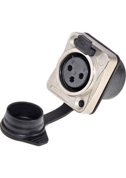 3 Kutuplu 3 Kutuplu Su Geçirmez Erkek ve Dişi Mikrofon Ses Fişi Xlr Dengeli Dişli Xlr Kafa Tutucusu, A (Yurt Dışından) indirimleri