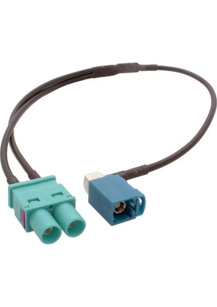 Y-Anten Radyo Adaptörü 2 Fakra Erkek Kafa To 1 Fakra Kadın Kafası Radyo Anten Anten Adaptörü Vw/audi Için (Yurt Dışından)