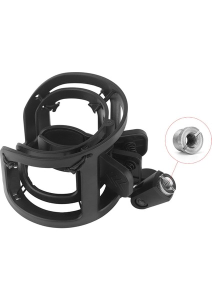 Mikrofon Şok Montajı Mikrofon Ayarlanabilir Stand Tüm Mikrofonlar Için 20MM-65MM 3/8 Vida (Yurt Dışından)