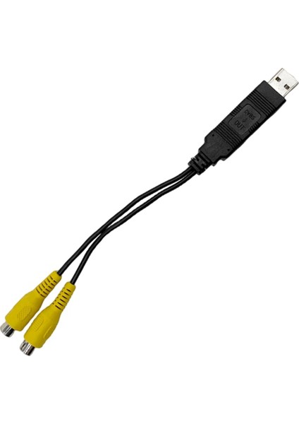 Araba Araba Video Çıktı Kutusu USB Port To Cvbs Adaptör Taşınabilir Rca Video Çıkış Kablosu 2 Cvbs Çıkışı Android Için (Yurt Dışından)