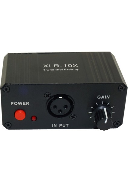 XLR-10X 1 Kanal Xlr Arayüz Baliye Ses Amplifikatörü NE5532 Dinamik Mic Mikrofon Önsöz (Yurt Dışından) fırsatları