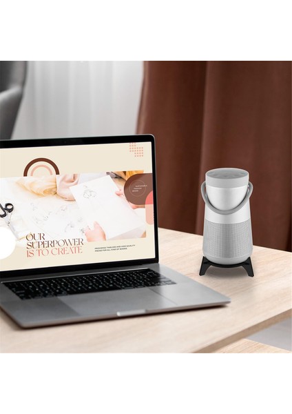 Txesign Masaüstü Stand Bose Soundlink Revolve+ Taşınabilir Bluetooth Hoparlör, Akrilik Tablo Hoparlör Stand Masa Ekran Standı, B (Yurt Dışından) fırsatları