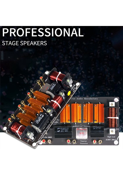 1500W Yüksek Güçlü Hoparlör Crossover 3 Yolu Yüksek Düşük 8 Ohm Frekans Bölücü 15 Inç Ses Hoparlör Crossover (Yurt Dışından) fırsatları