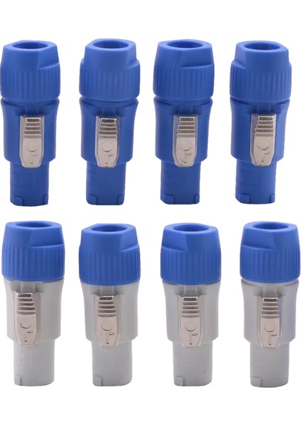 8pcs Powercon 3 Pin Hoparlör Şasi Adaptörü NAC3FCA NAC3FCB Powercon Konnektörü 3pıns 20A 250V Powercon Erkek Fiş (Yurt Dışından) modelleri