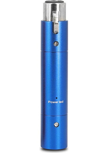 Dinamik Mikrofon Amplifikatör Preampifikatörü 28DB Kazanç Tüm Yönlü Toplama ile Kazanç Tek Kanallı Aktivatör Mavisi (Yurt Dışından)