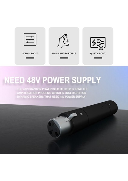 Dinamik Mikrofon Amplifikatör Preampifikatörü 28DB Kazanç Tüm Yönlü Toplama ile Kazanç Tek Kanallı Aktivatör Mavisi (Yurt Dışından) modelleri