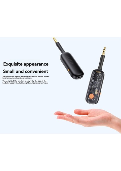 Bluetooth 5.3 Ses Alıcı Verici Aux Mikro Stereo Müzik Kablosuz Adaptörü Kulaklıklar Için Pc Tv Araba Hoparlörleri (Yurt Dışından) indirimleri