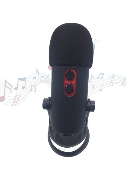 Mavi Yeti Yeti Yeti Için Köpük Mikrofon Ön Cam Pop-Filter Mic Filter Mikrofon Kapak Ön Cam (Yurt Dışından) fırsatları