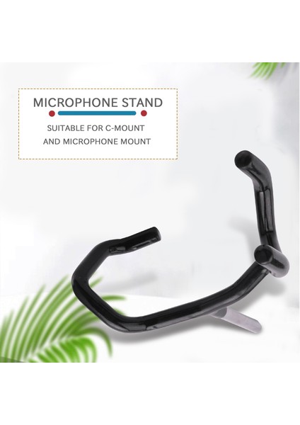 Metal Mikrofon Boompole Destek Tutucu Ses Bom Pole Kol Standı Mikrofon C-Standları (Yurt Dışından) fırsatları