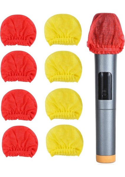 120PCS Tek Kullanımlık Mikrofon Kapağı Dokuma Olmayan Mikrofon Kapak Toz Kapağı Mikrofon Kapak Black (Yurt Dışından) modelleri