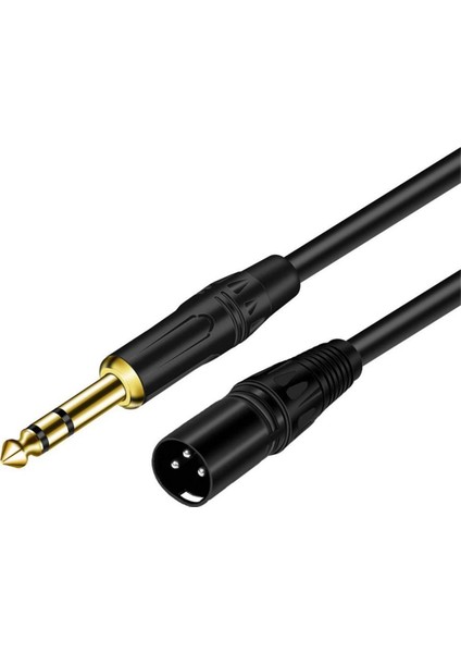 2 Paket 6.35 mm 1/4 Inç Erkek - Xlr Erkek Ses Stereo Mikrofon Kablosu - Erkek Ila Xlr Erkek Dengeli Hoparlör Mikrofon Kablosu, 1 Metre (Yurt Dışından) fiyatları