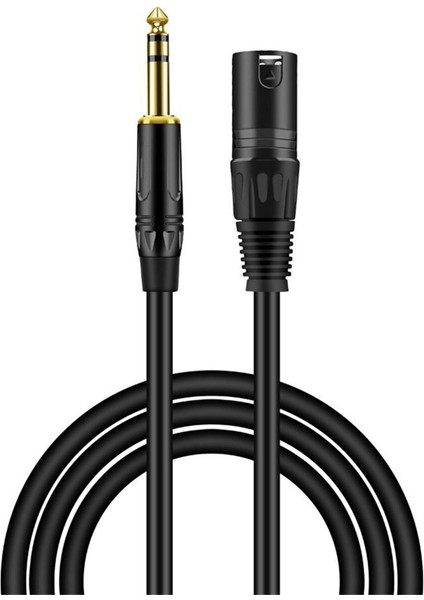 2 Paket 6.35 mm 1/4 Inç Erkek - Xlr Erkek Ses Stereo Mikrofon Kablosu - Erkek Ila Xlr Erkek Dengeli Hoparlör Mikrofon Kablosu, 1 Metre (Yurt Dışından) indirimleri