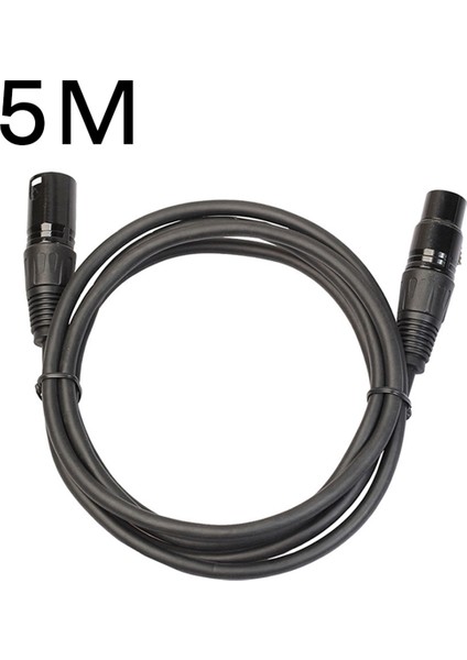 Xlr Ses Kablosu Karaoke Mic Sound Cannon Kablosu Erkek - Kadın Xlr Kablosu Xlr Uzatma Mikrofon Kablosu 5 Metre (Yurt Dışından) indirimleri