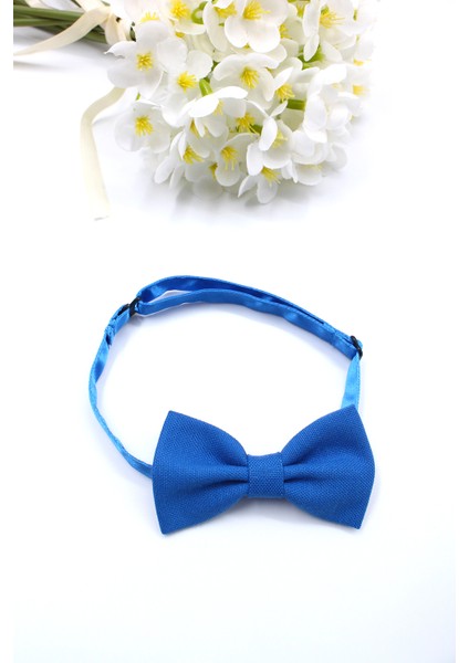 Lacivert Renk Ayarlanabilir Erkek Çocuk Papyon ve Pantolon Askı Seti- Kutulu Takımı indirimleri