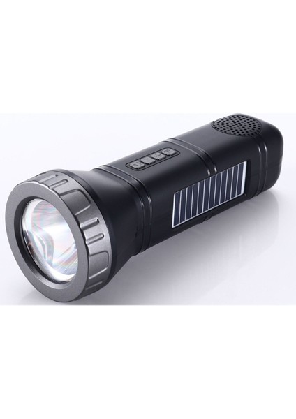 Güneş Enerjili Bluetooth Radyo Özellikli Kamp El Feneri fırsatları