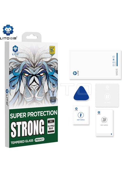 D+ Max Privacy Strong Glass iPhone 14 Pro Ekran Koruyucu modelleri