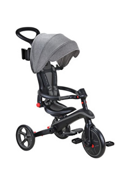 Explorer 4in1 Katlanabilir Bisiklet Siyah-Gri 10 Ay-5 Yaş Arası Erkek Çocuklar