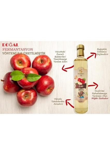 Elma Sirkesi 500ML