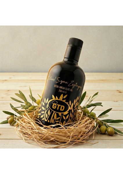 Premium Natürel Sızma Zeytinyağı | Erken Hasat Soğuk Sıkım | Özel Seri Siyah Cam Şişe | 250 ml fırsatları