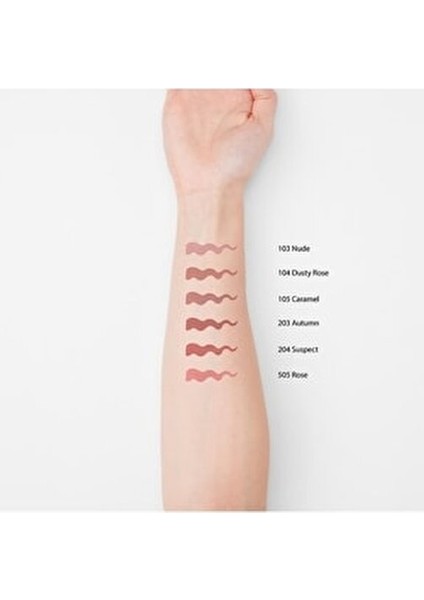 105 Caramel Renk Dudak Kalemi Kolay Uygulama Özelliği ile Makyajınızı Tamamlayın fiyatları