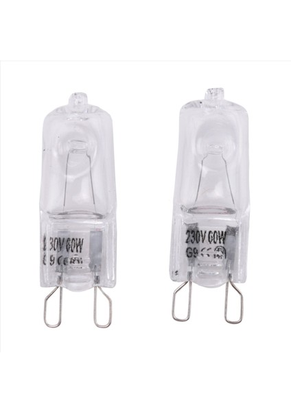 40PCS G9 Halojen Ampuller 60W Clear Halojen Lambalar Dimmable Sıcak Beyaz 2800K Avizeler Kolyeler Manzara Işıkları (Yurt Dışından) indirimleri