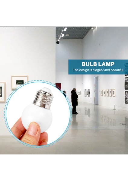E27 LED Açık Beyaz Ampul Plastik Ampul (0 5W Güç Beyaz) (Yurt Dışından) indirimleri