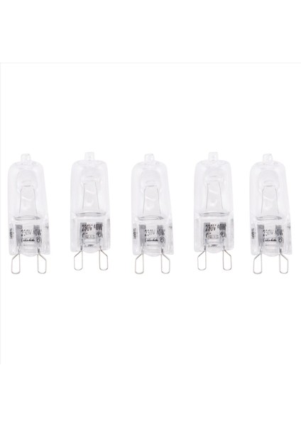 20PCS G9 Halojen Ampuller 40W Clear Halojen Lambalar Dökülebilir Avizeler Için Sıcak Beyaz 2800K Kolye Peyzaj Işıkları (Yurt Dışından) fiyatları