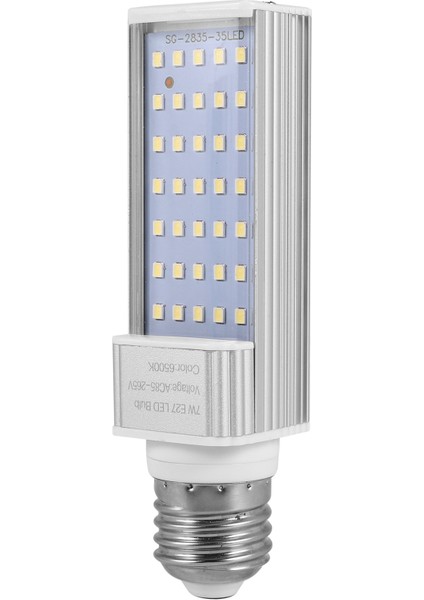 Fishpod Beyaz Bitki Akvaryumu 7W Grow Işık LED Tank Balık Mercan Ampul E27 Lamba (Yurt Dışından) fiyatları