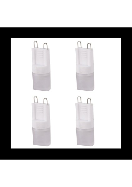 4x G9 Sıcak Beyaz 1 LED Ampul Nokta Işık Lambası 1W Ac 220V-240V Yüksek Güç (Yurt Dışından)