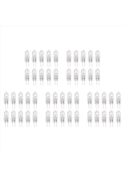 50 Pcs G4 Halojen Lamba 12V 35W Pin Lamba Sıcak Beyaz (Yurt Dışından) fiyatları